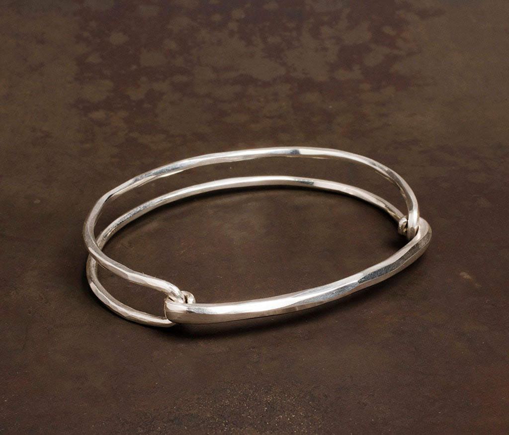アクセサリー WERKSTATT:MUNCHEN M2215 HAMMERED LINK bracelet hammered link – werkstatt-munchen