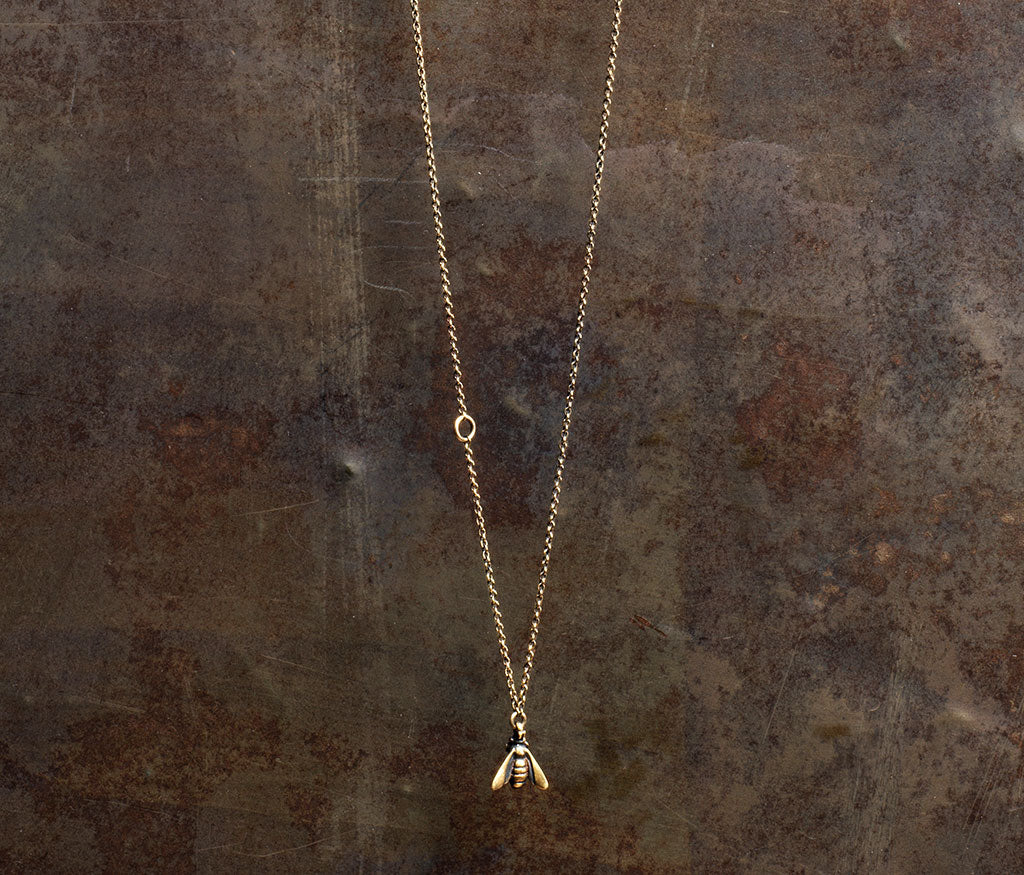 chain mini bee gold – werkstatt-munchen
