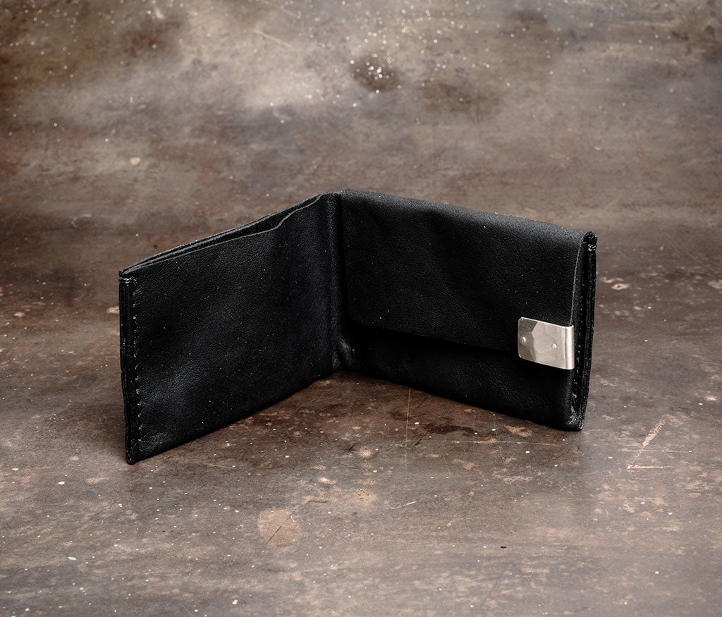 小物 WERKSTATT:MUNCHEN leather wallet wallet #5 hammered – werkstatt-munchen