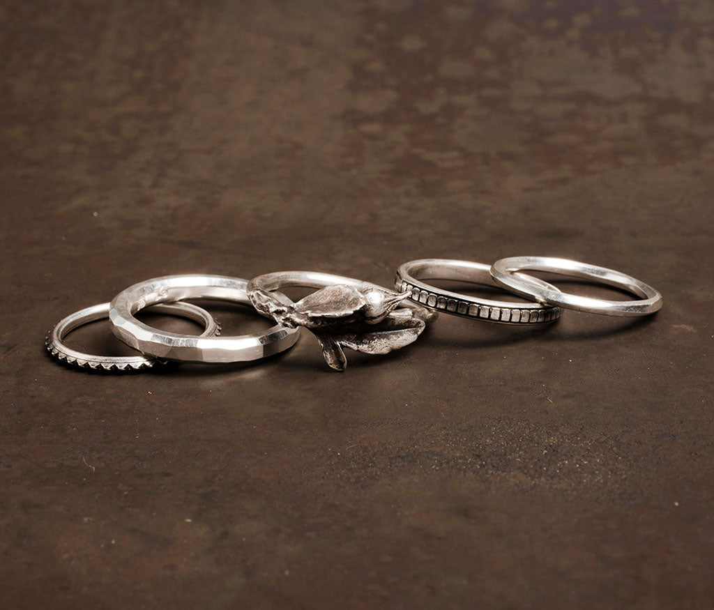 5 ring combination rosebud