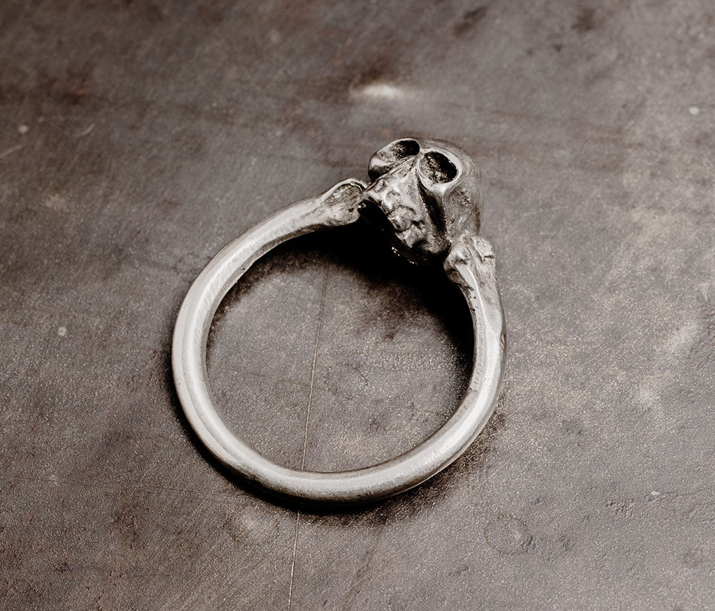 skull ring fine