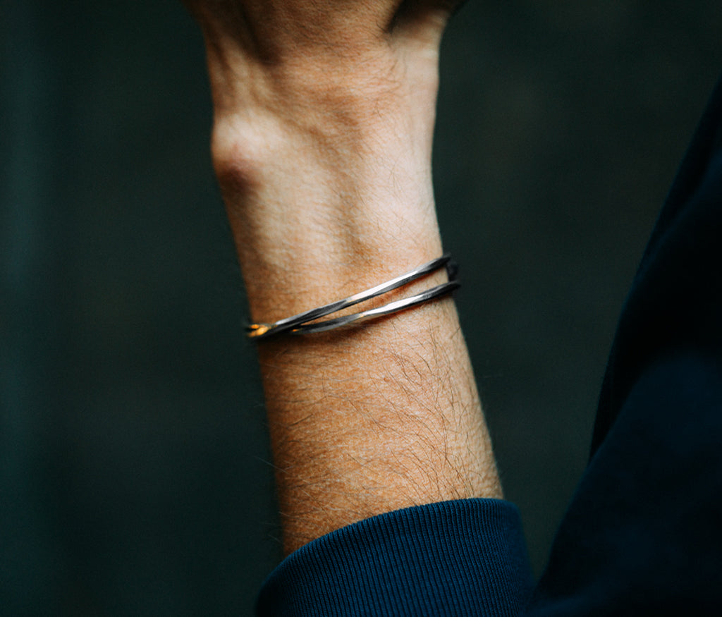 bracelet crossed – werkstatt-munchen