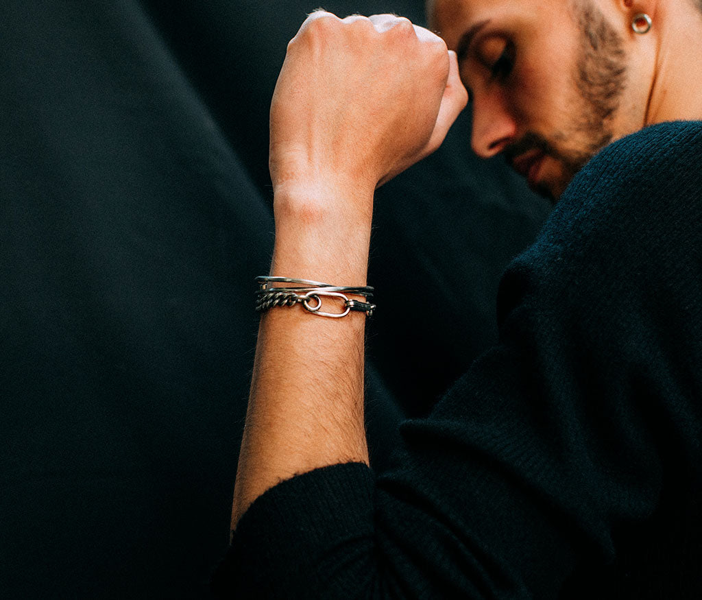 bracelet crossed – werkstatt-munchen