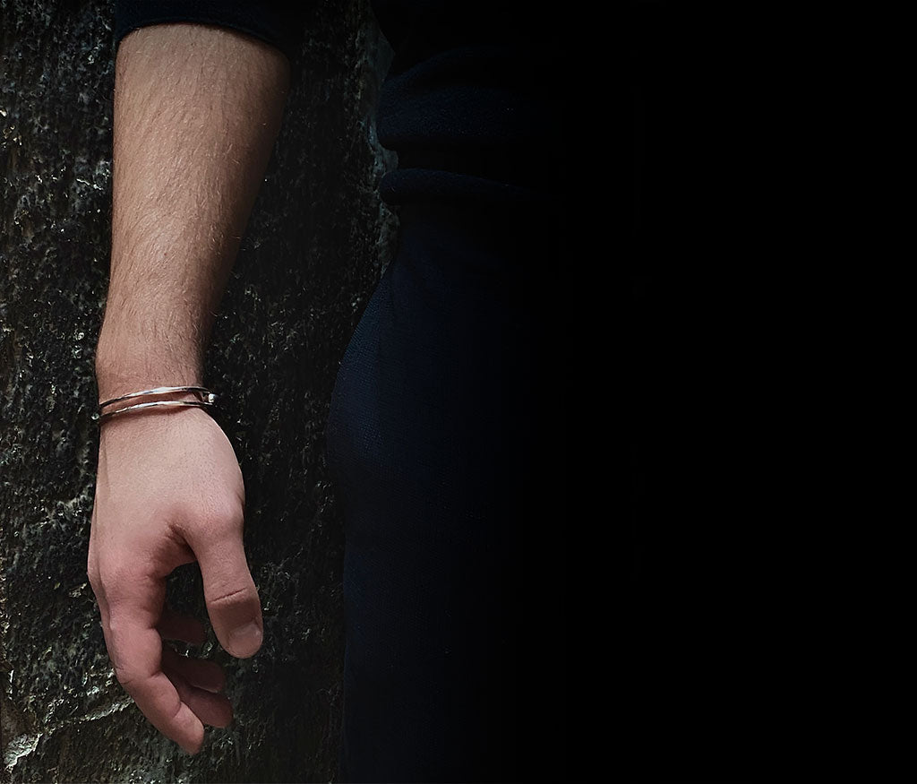 bracelet hammered link