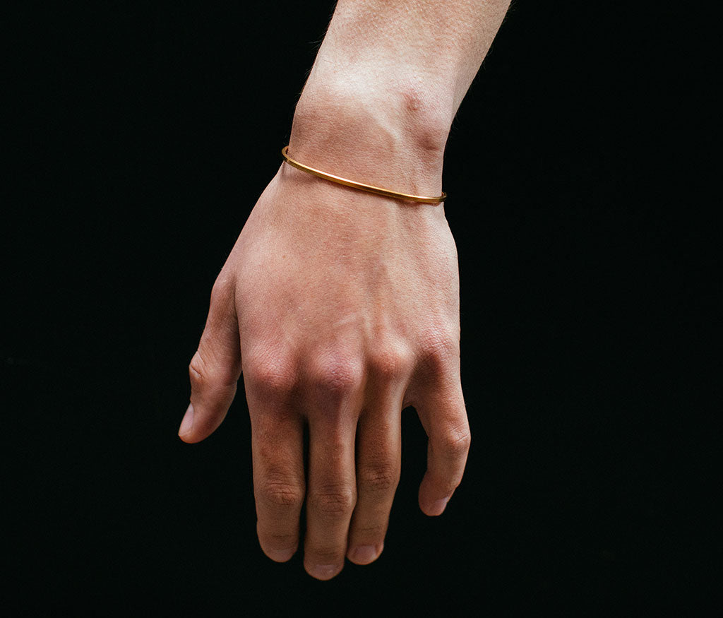 bangle hook plain gold