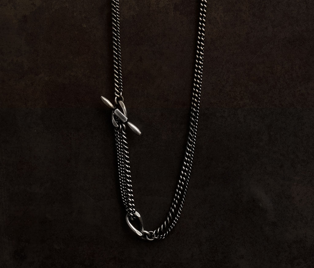 necklace two chains