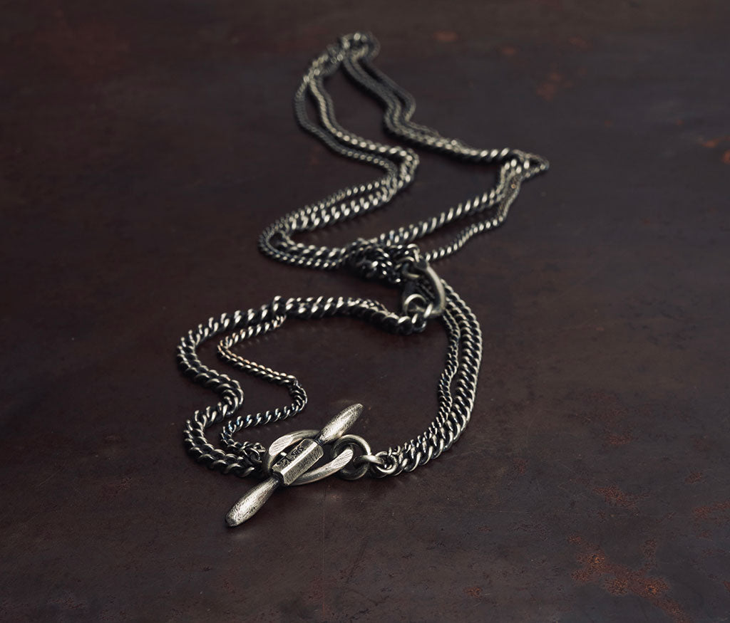 necklace two chains