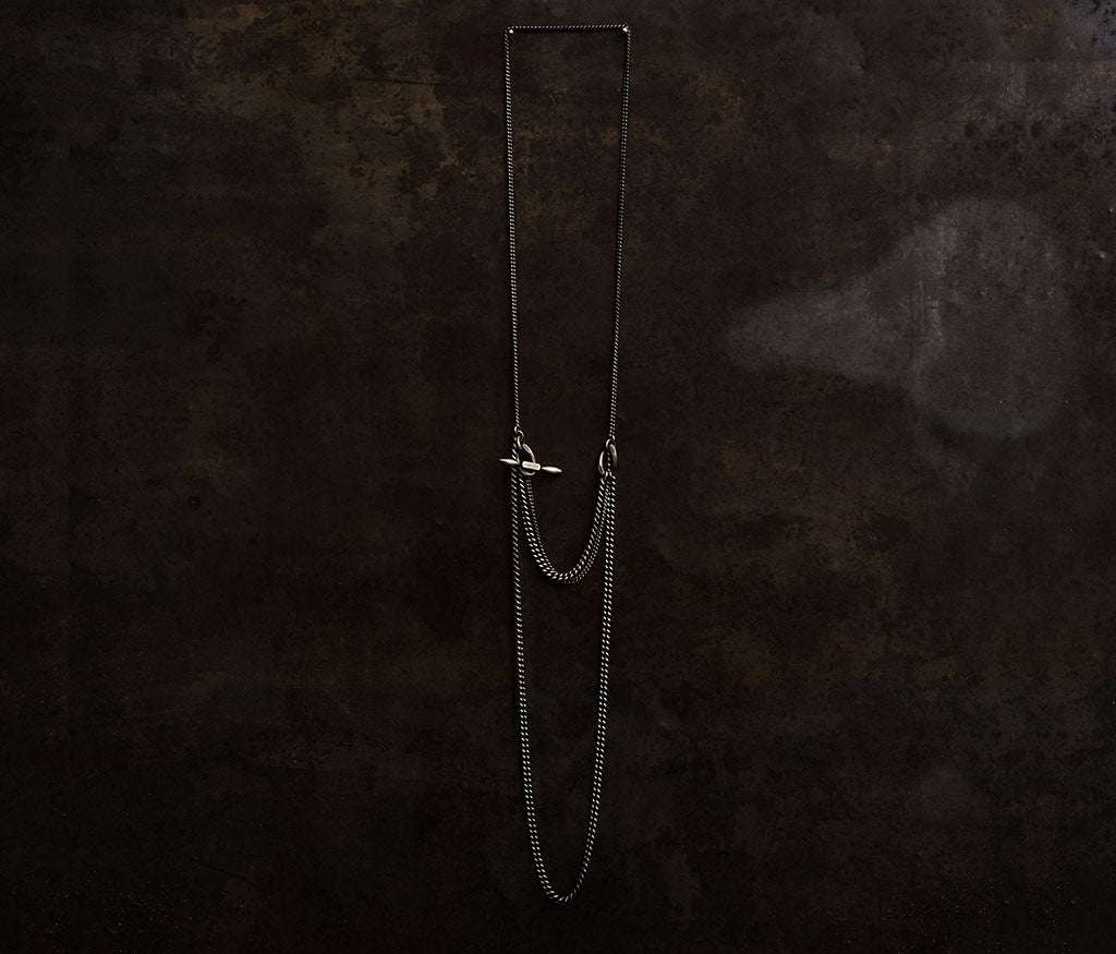 necklace two chains