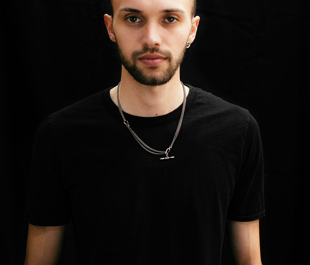 necklace two chains