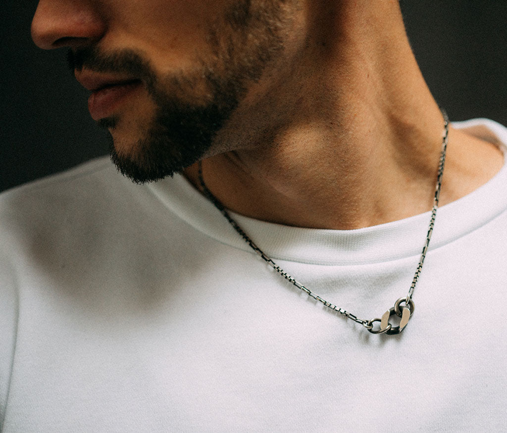 necklace filed link