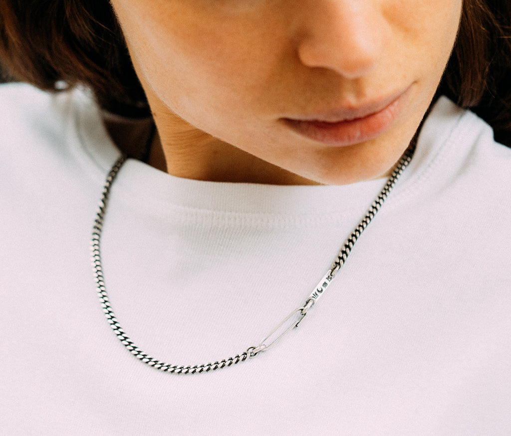 necklace curb chain snap link – werkstatt-munchen