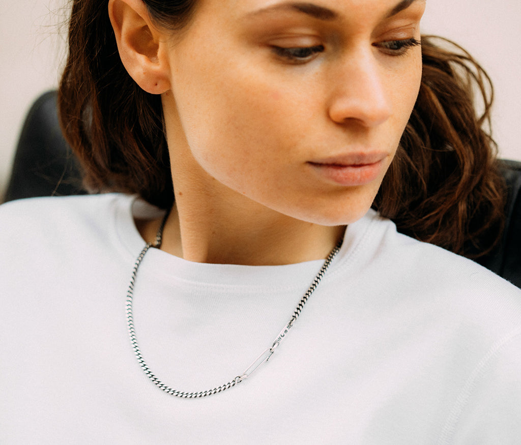 necklace curb chain snap link – werkstatt-munchen necklace curb chain snap link – werkstatt-munchen