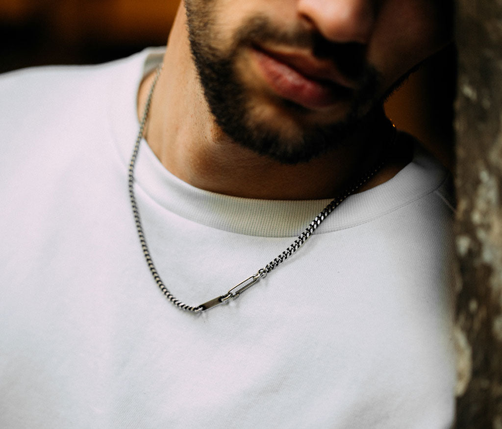 necklace curb chain snap link – werkstatt-munchen