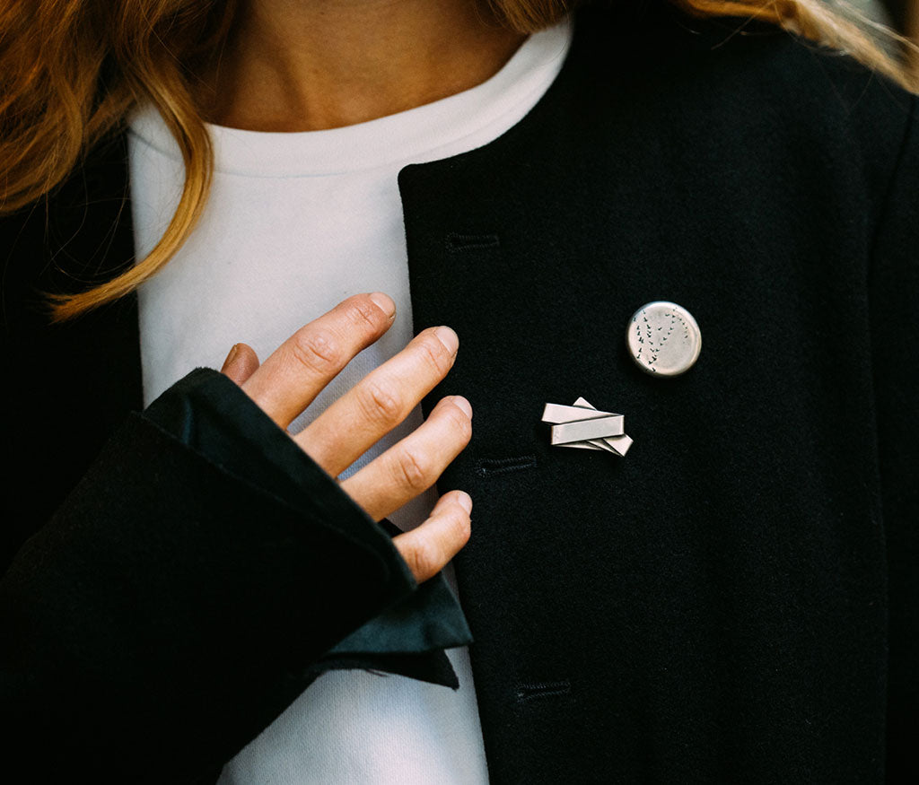 badge folded
