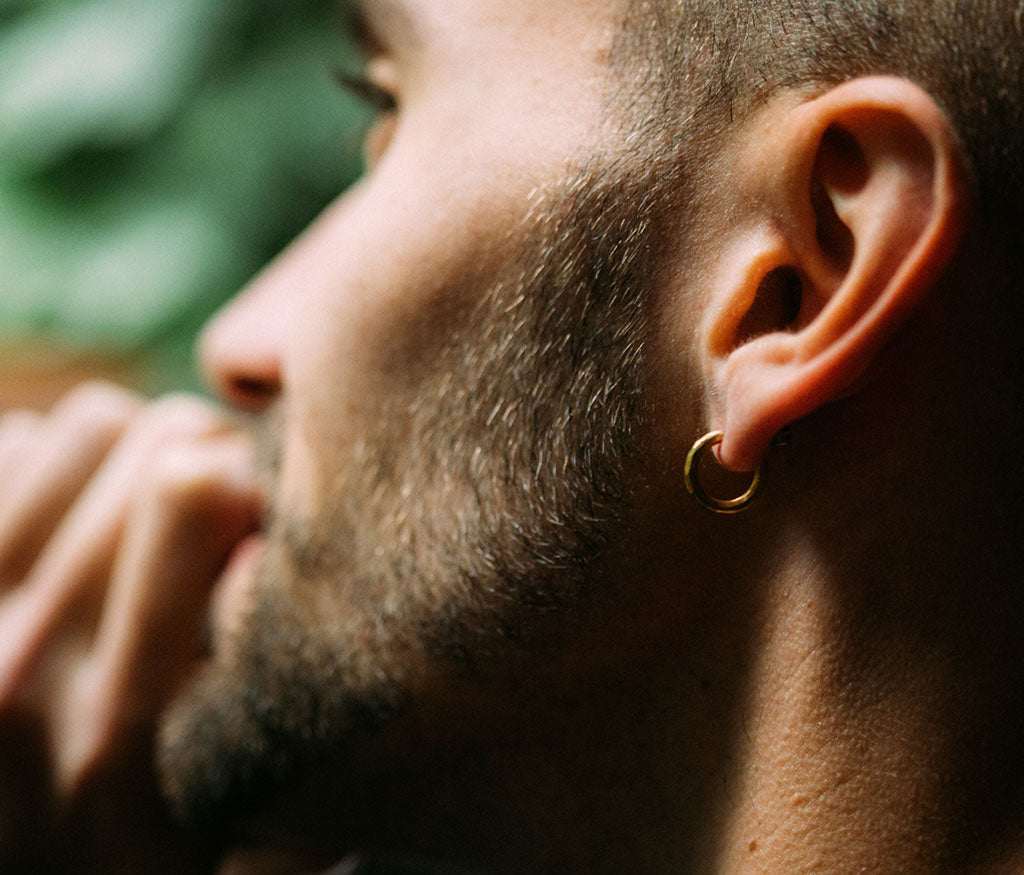 gold earrings – werkstatt-munchen