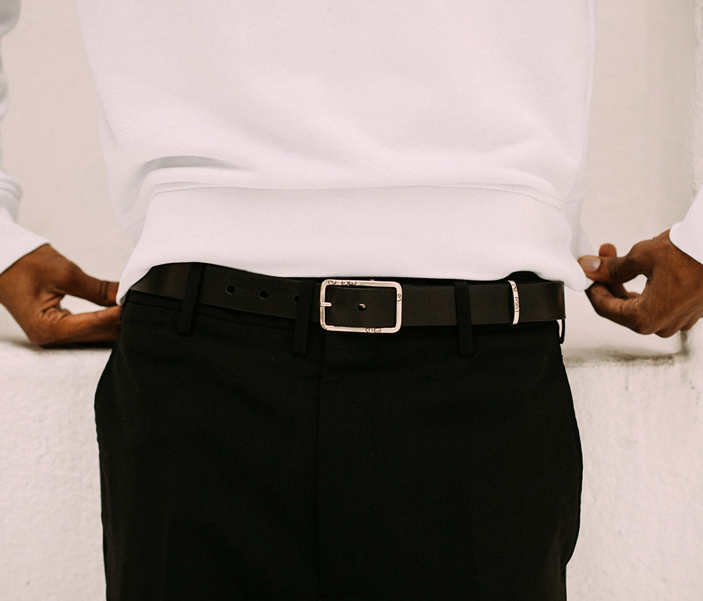 WERKSTATT MUNCHEN belt ベルト belt classic hammered / WERKSTATT:MUNCHEN(ワークスタットミュンヘン