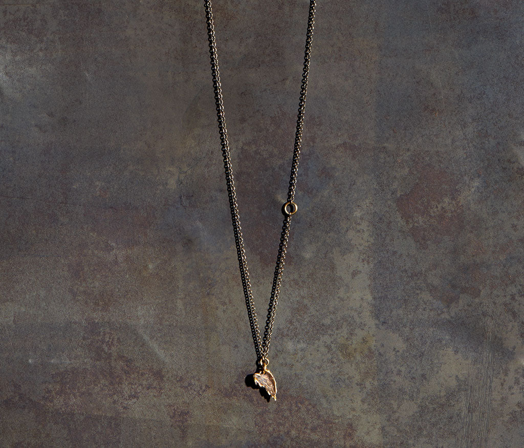 chain mini eagle wing gold
