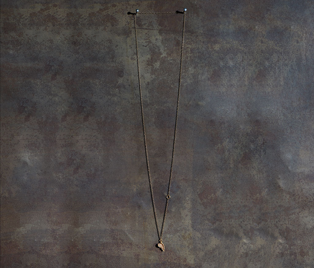 chain mini eagle wing gold