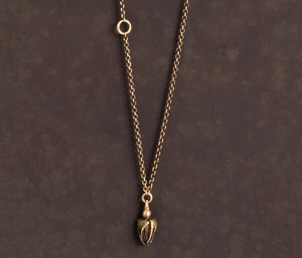 chain mini rosebud gold – werkstatt-munchen