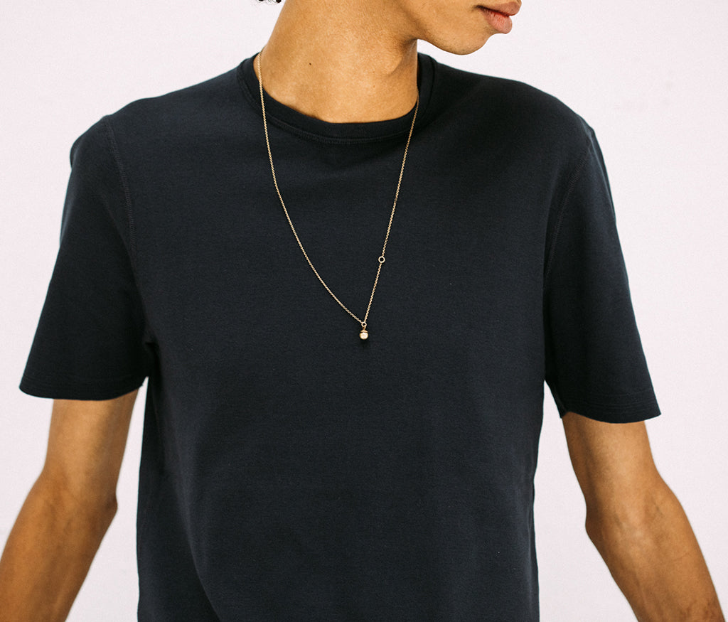 chain mini pearl gold – werkstatt-munchen