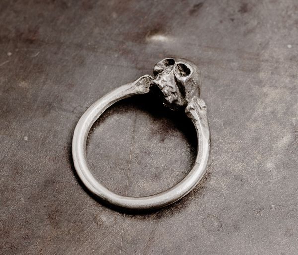 Sinful Skeleton Ring (#055) - SkullJewelry.com
